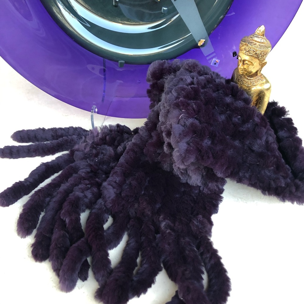 💥CLEARANCE-MAKE OFFER💥 Rex Rabbit Fur Scarf - Picture 12 of 12